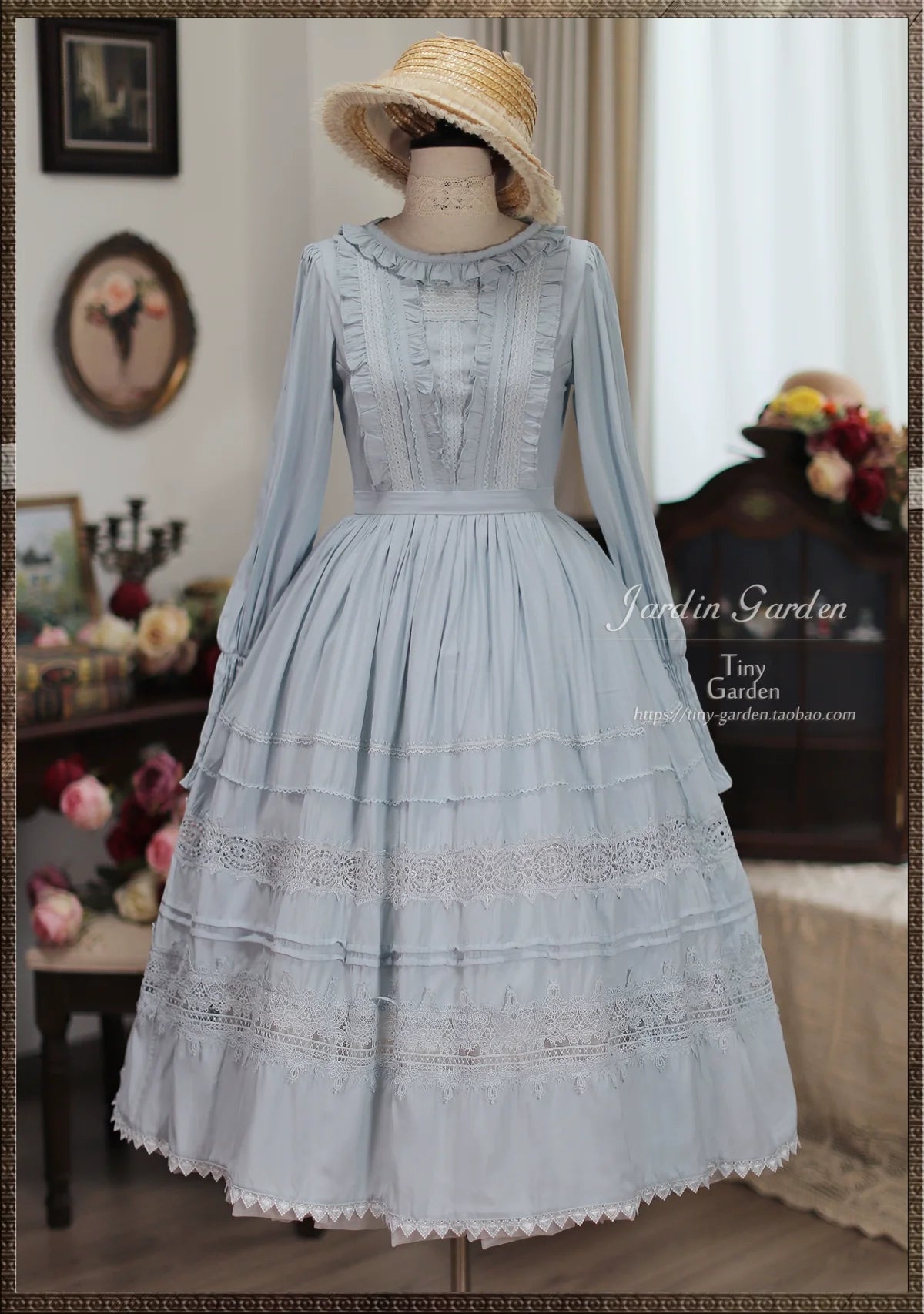 [Pre-order] Spring Whisper Classical Dress, Short Sleeve Type