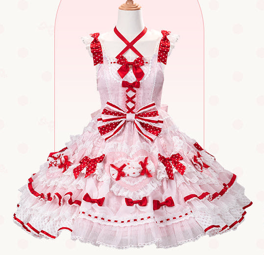 【受注予約12/8まで】Candy Doll ジャンパースカート・ストラップタイプ