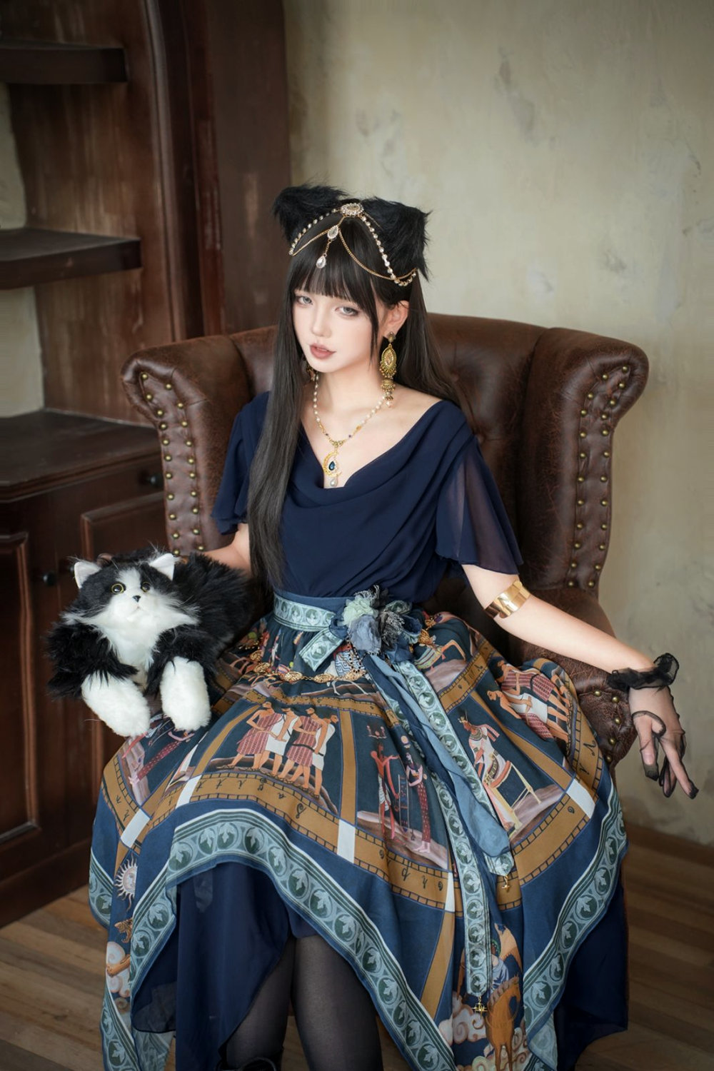 【受注予約6/12まで】Papyrus Storyイレギュラーヘムワンピース