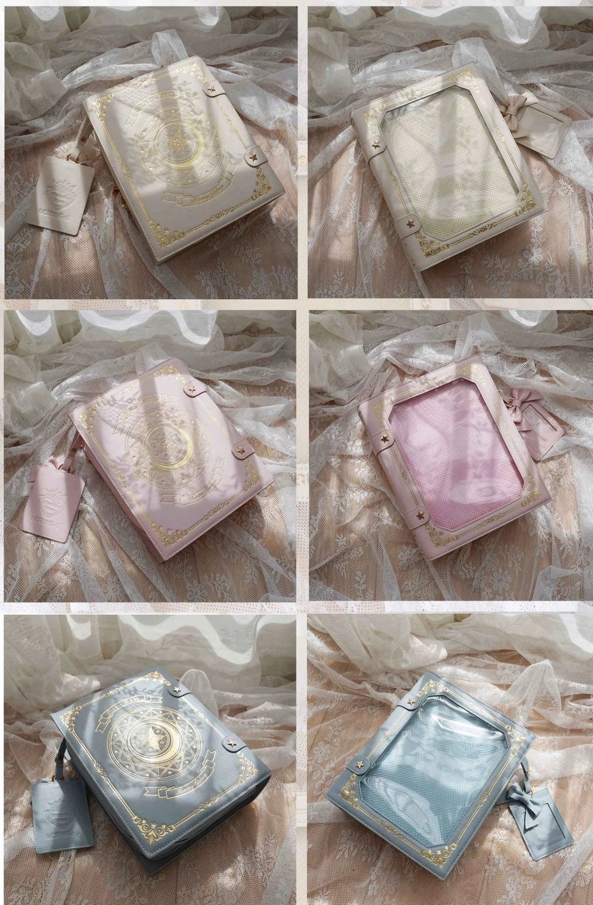 [Partial pre-order] Magic Book Shoulder Ita Bag in 10 colors