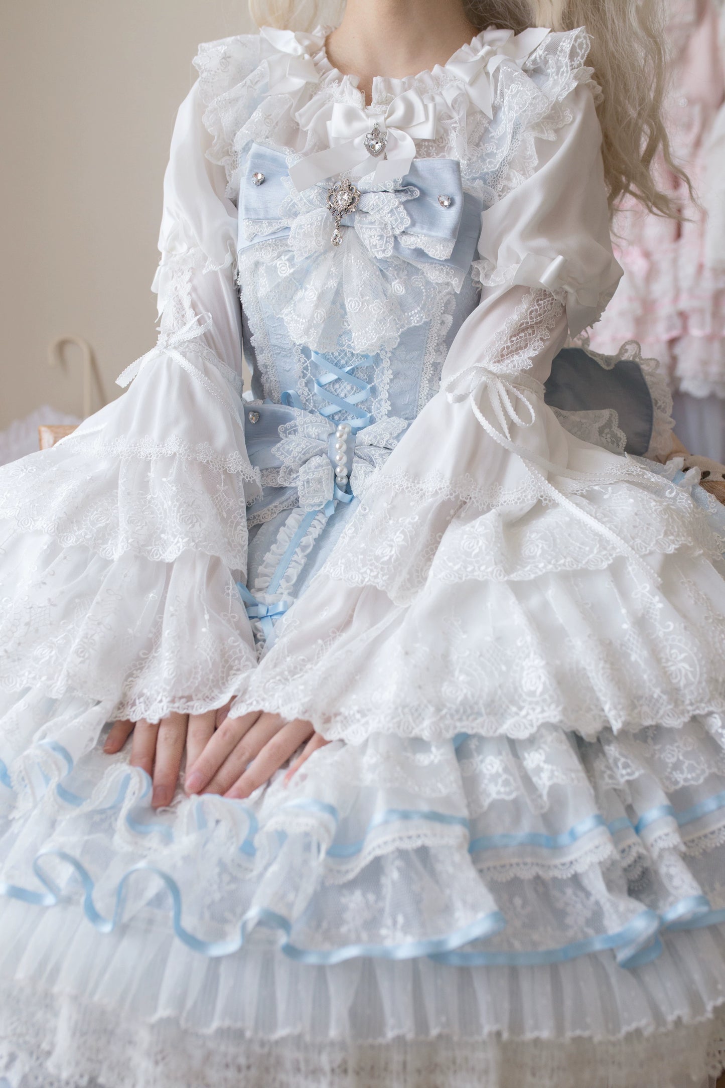 Wishing Star ドール風姫袖ブラウス