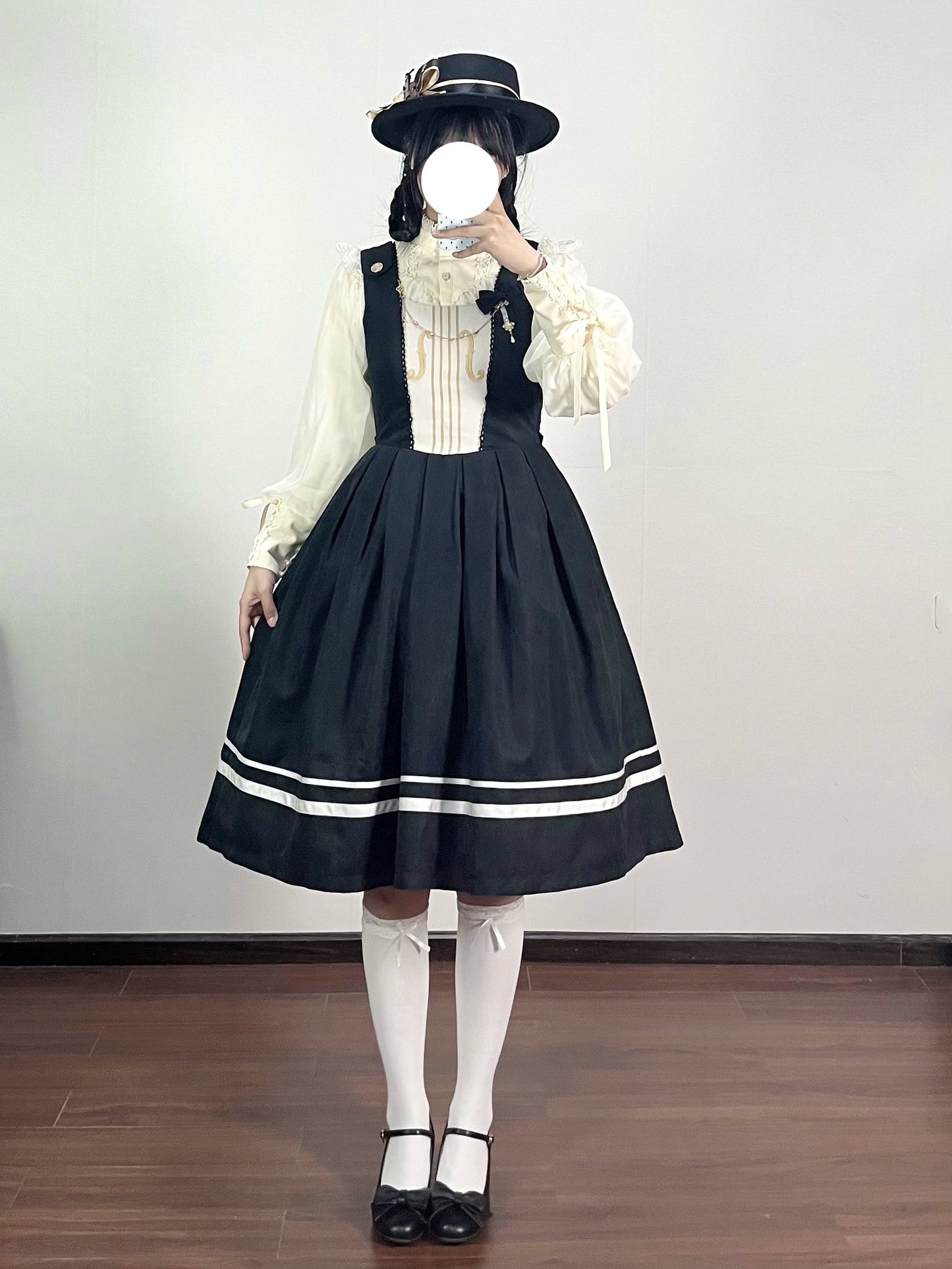 [Pre-order] Golden Movement Classical Jumper Skirt