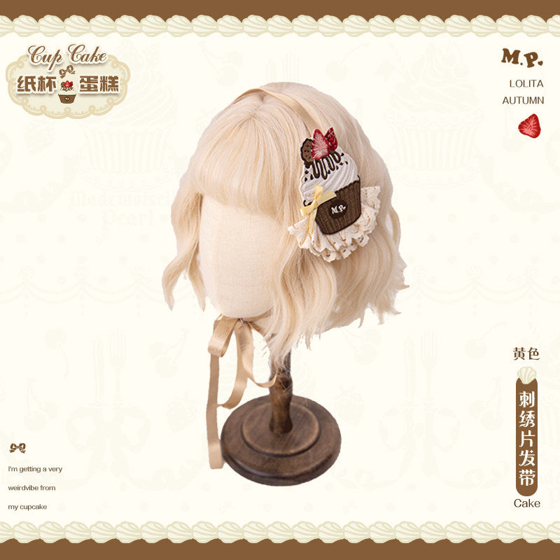 同時購入のみ【受注予約1/26まで】Sweet Cup Cake ヘアアクセサリー