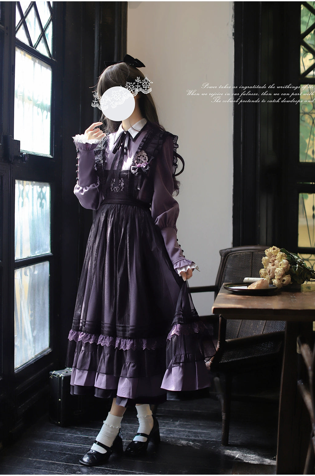 Witch Academy Iris Color Dress 5-piece Set