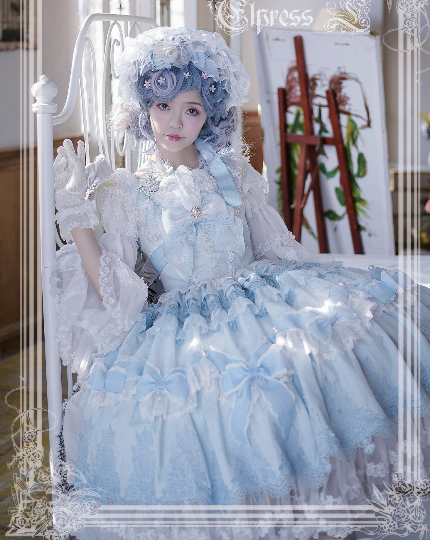 Holy Jewel ribbon and lace princess dress