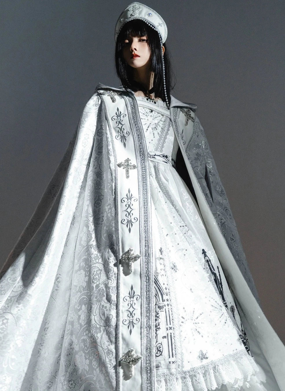 [Sale period ended] Sanctuary Gothic Lolita long cloak