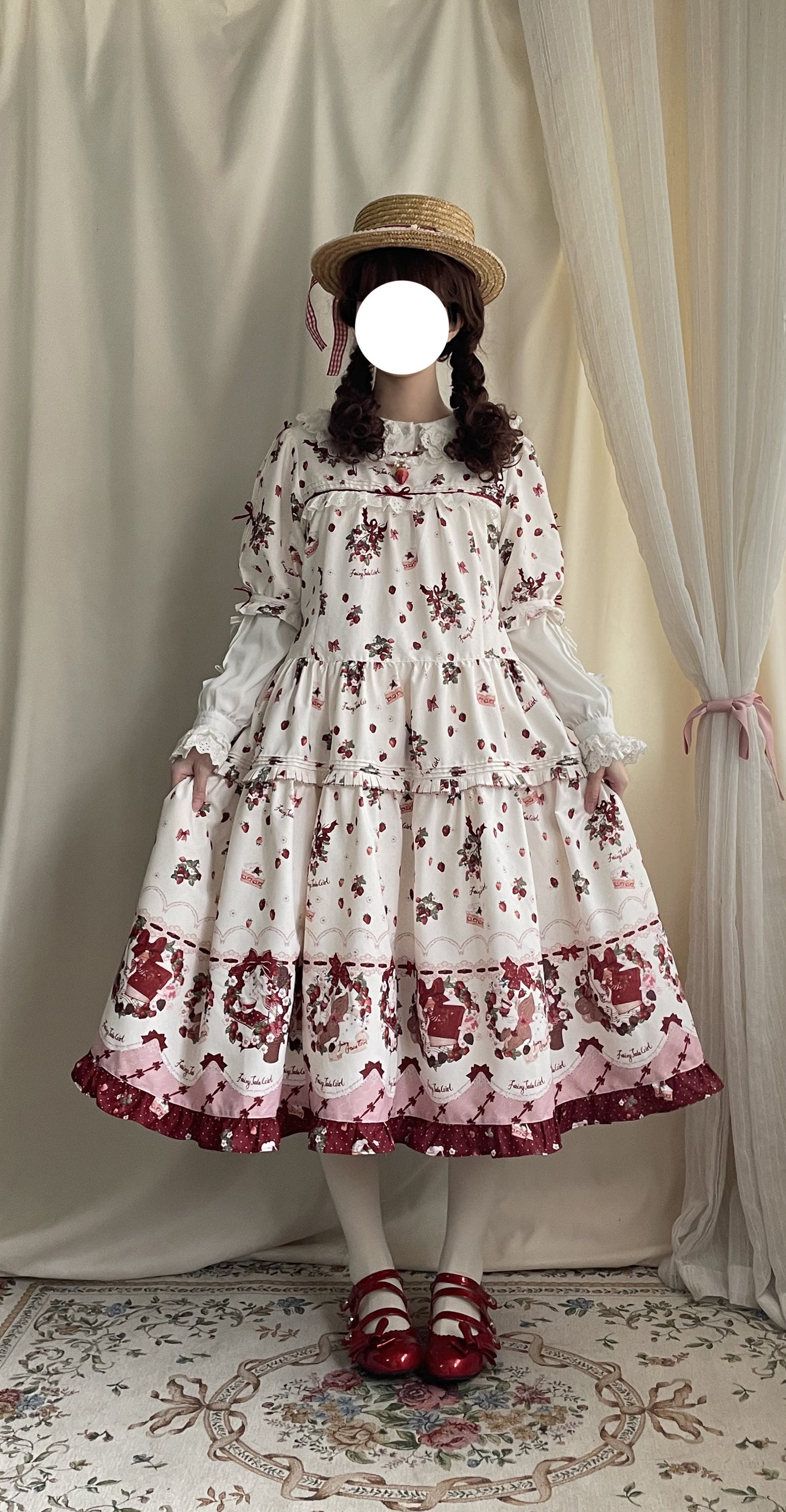 [Sale period ended] Berry Party short sleeve dress