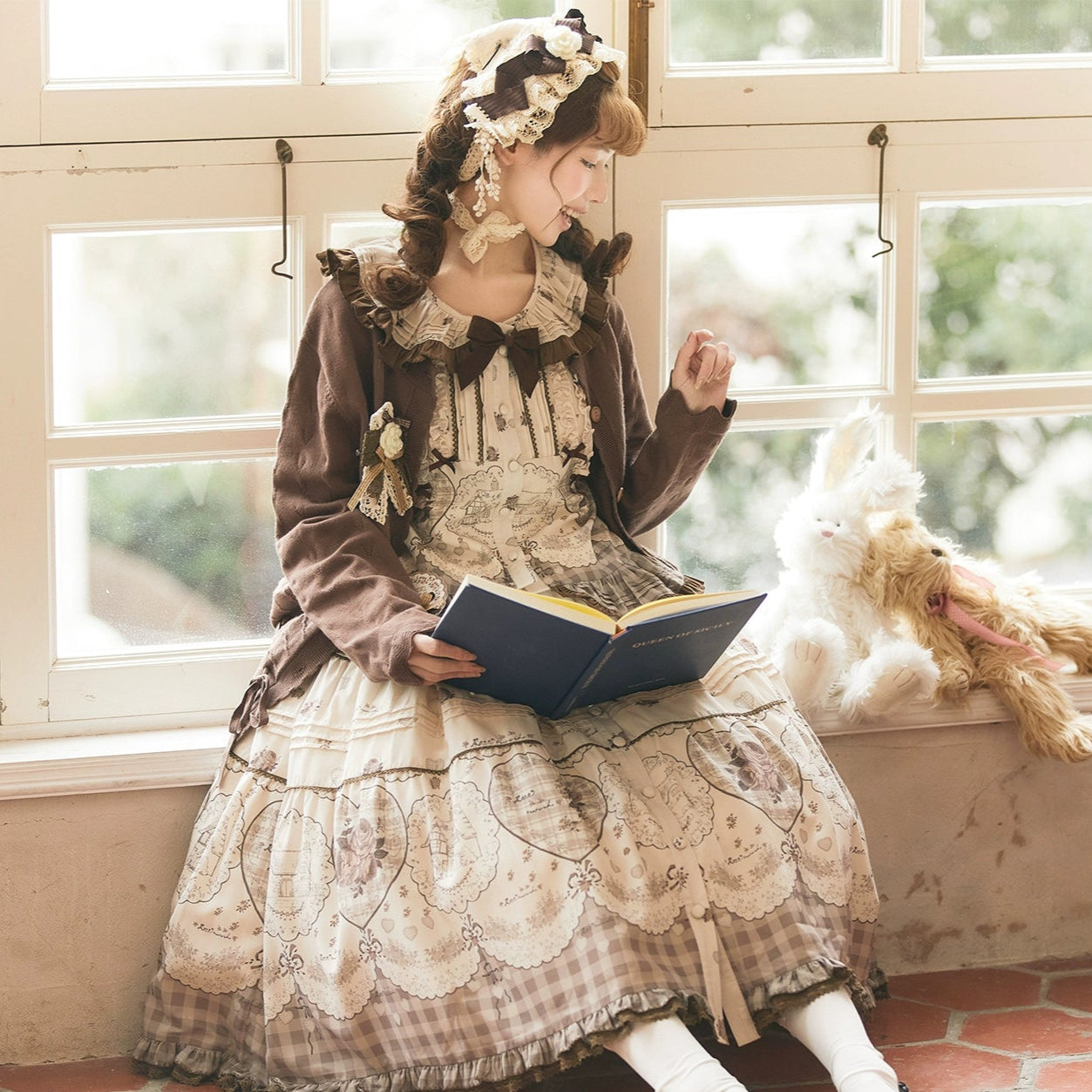 【受注予約2/12まで】Sepia Rose Town スカート