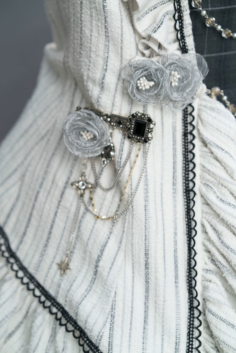 Monotone Camellia ジャンパースカート3点セット