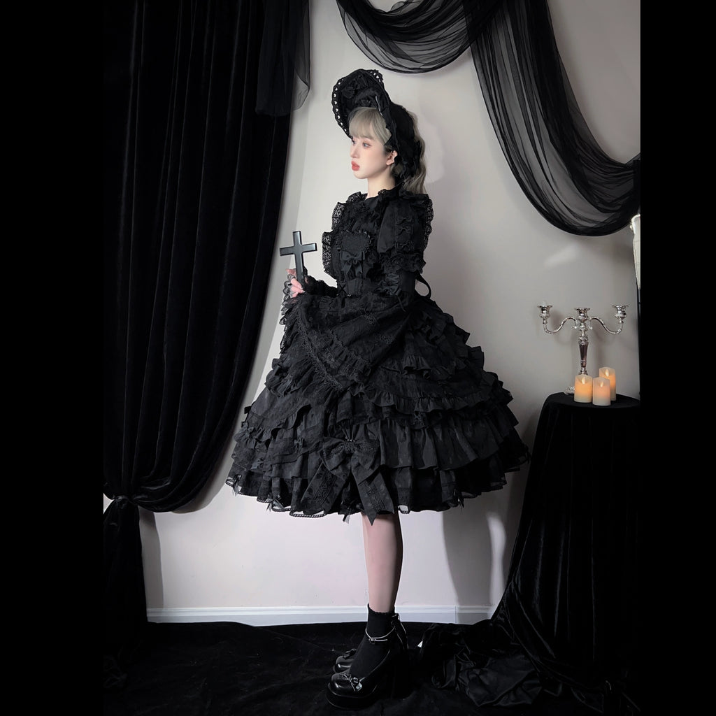 Hybrid Doll Moon Island 2way princess sleeve blouse