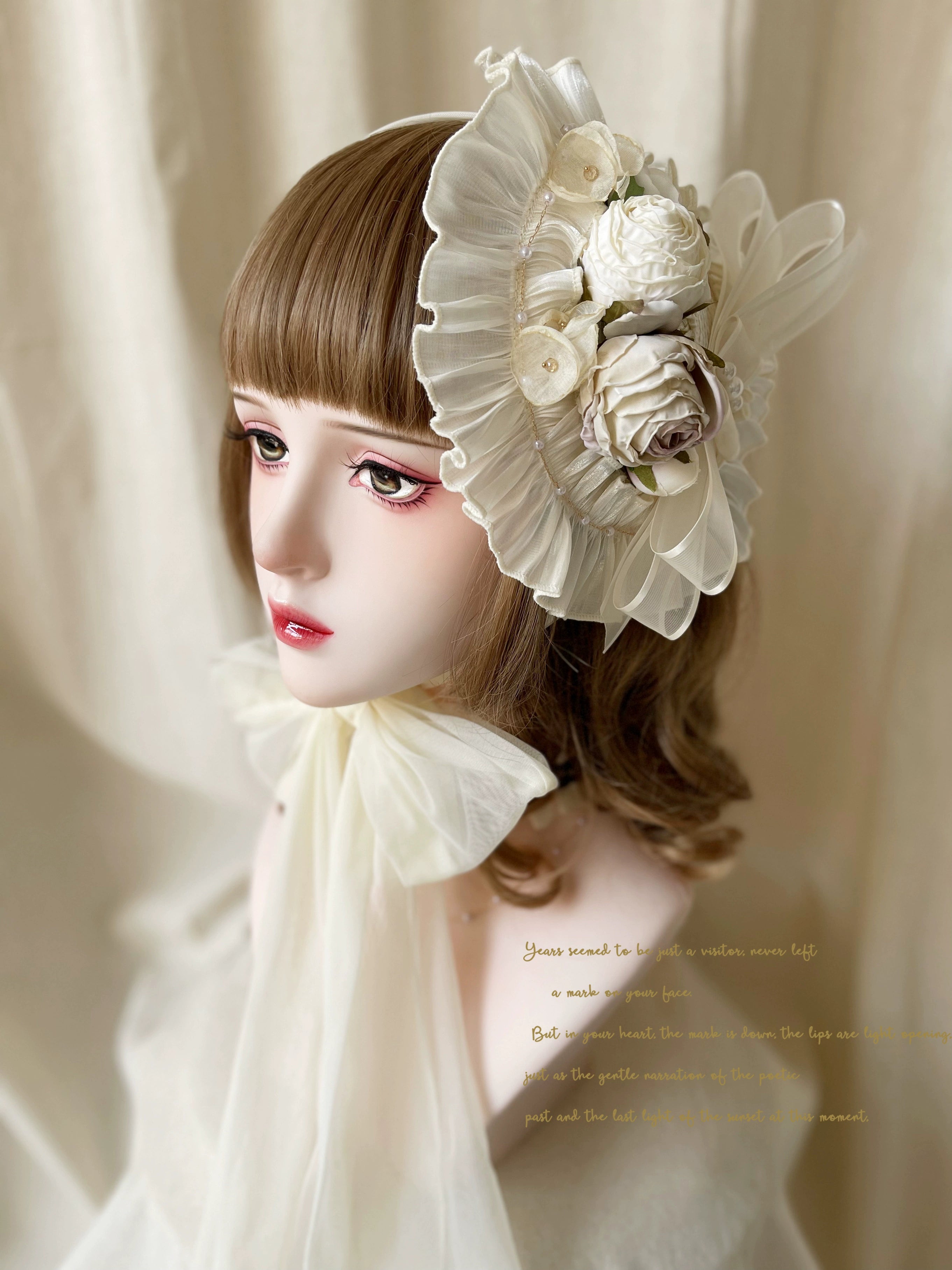 【同時購入のみ】Rose Fairy 帽子・コサージュ他アクセサリー