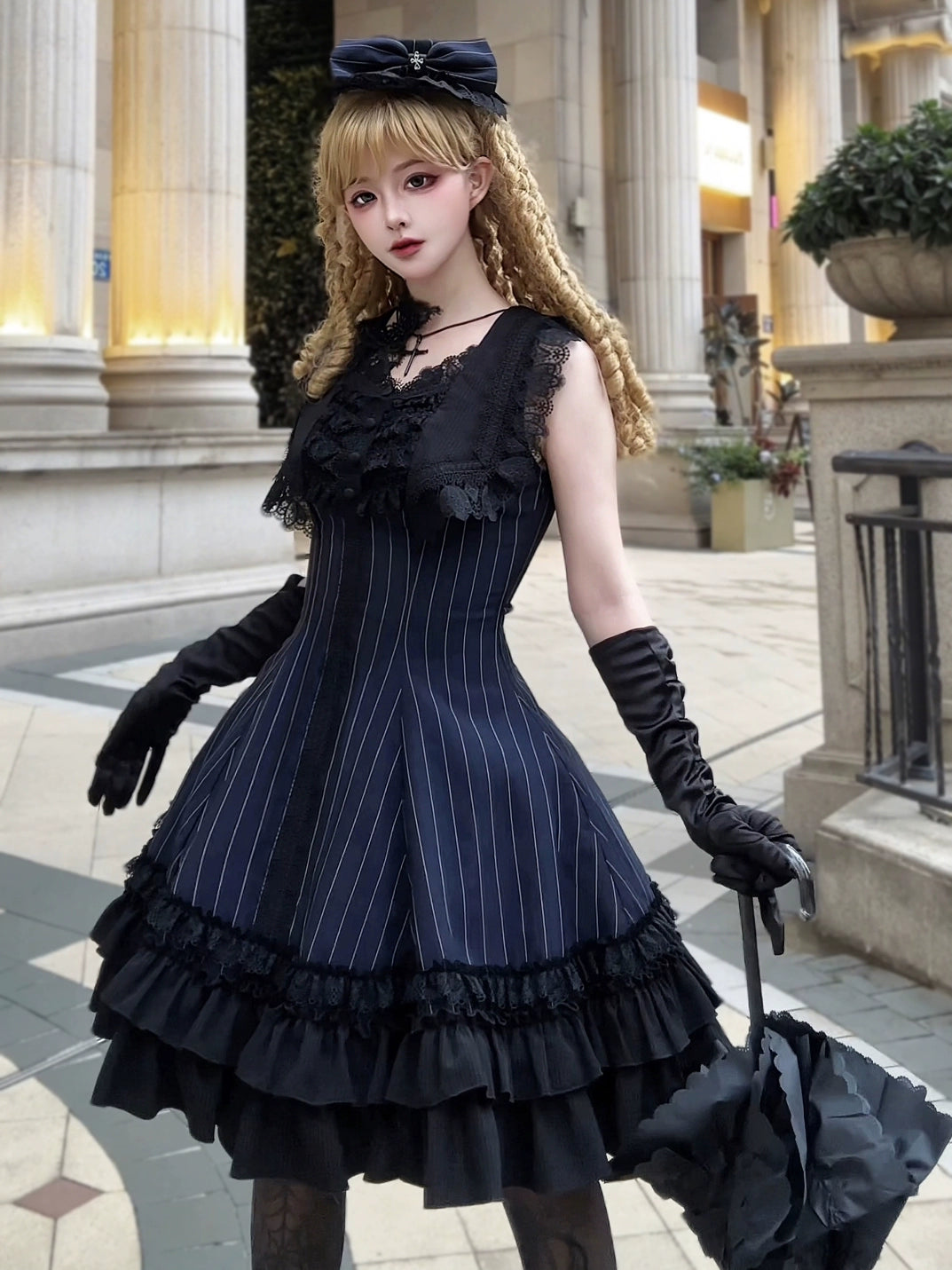 【受注予約7/21まで】Nocturne Eternelle ゴシックジャンパースカート