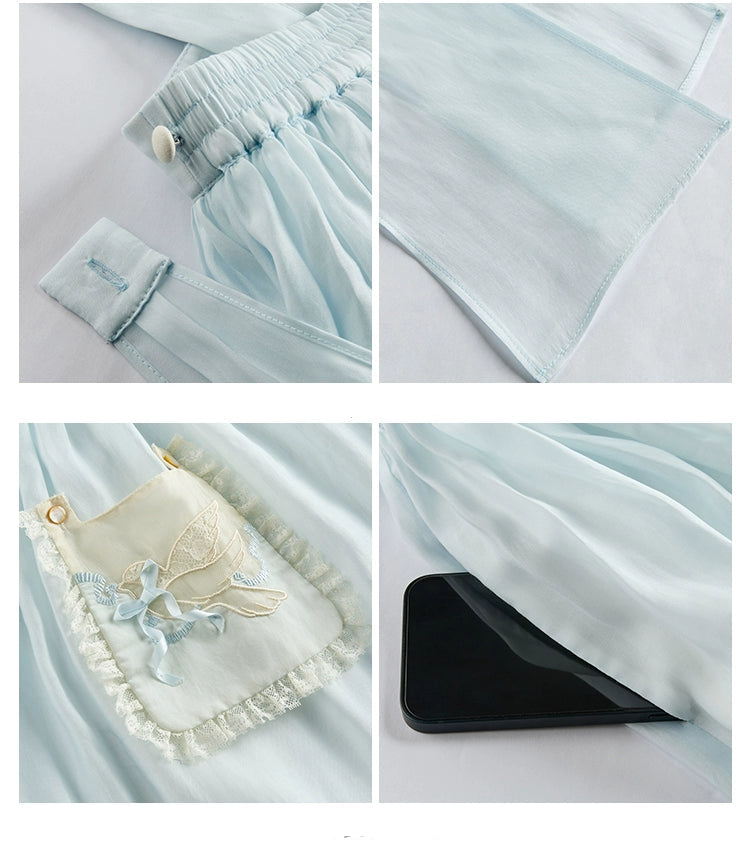 【受注予約5/29まで】Sailing Day セーラーカラーストラップジャンパースカート