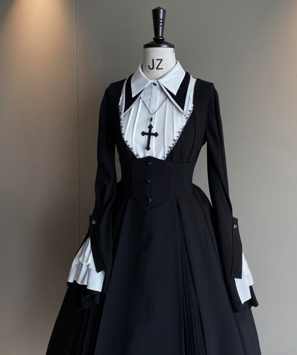 Praise of the Cross Cape Blouse