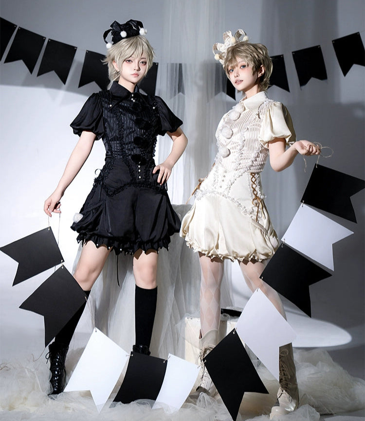 Clown Party 皇子系ブラウスとショートパンツのセットアップ