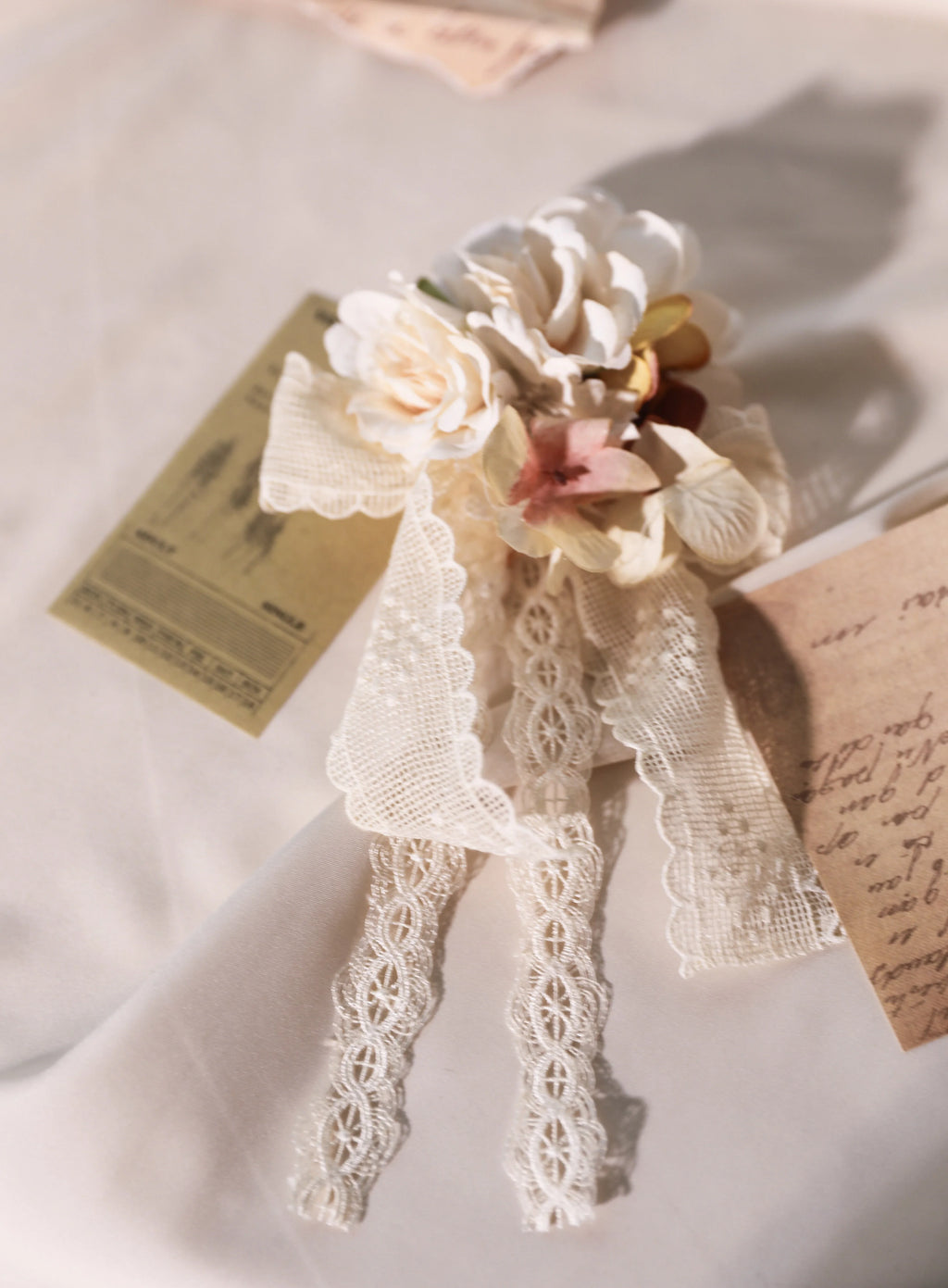 [Only available when purchased together] Fourteen-line poems Head dresses, hats, cloth belts, corsages and other accessories