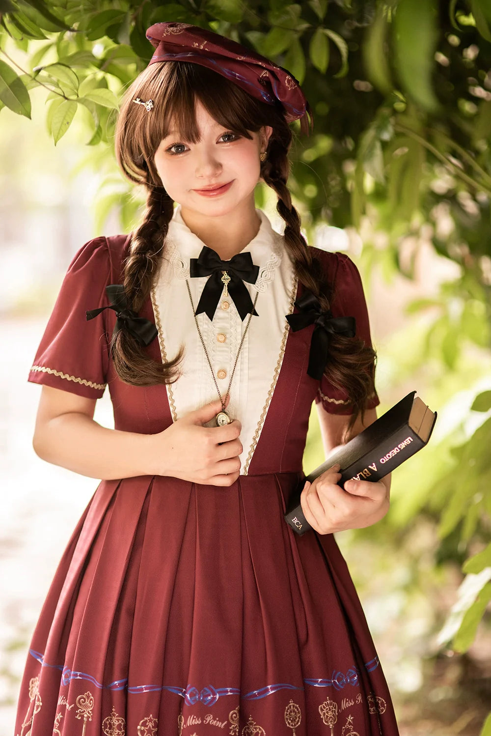 [Pre-order] Secret Key Antique Short Sleeve Dress