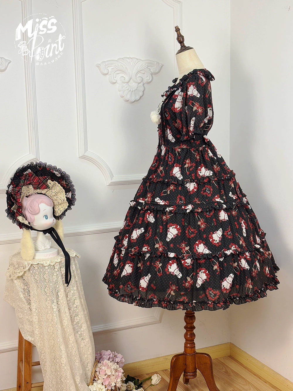 【予約販売】Sweet Berry Rabbit 半袖ワンピース