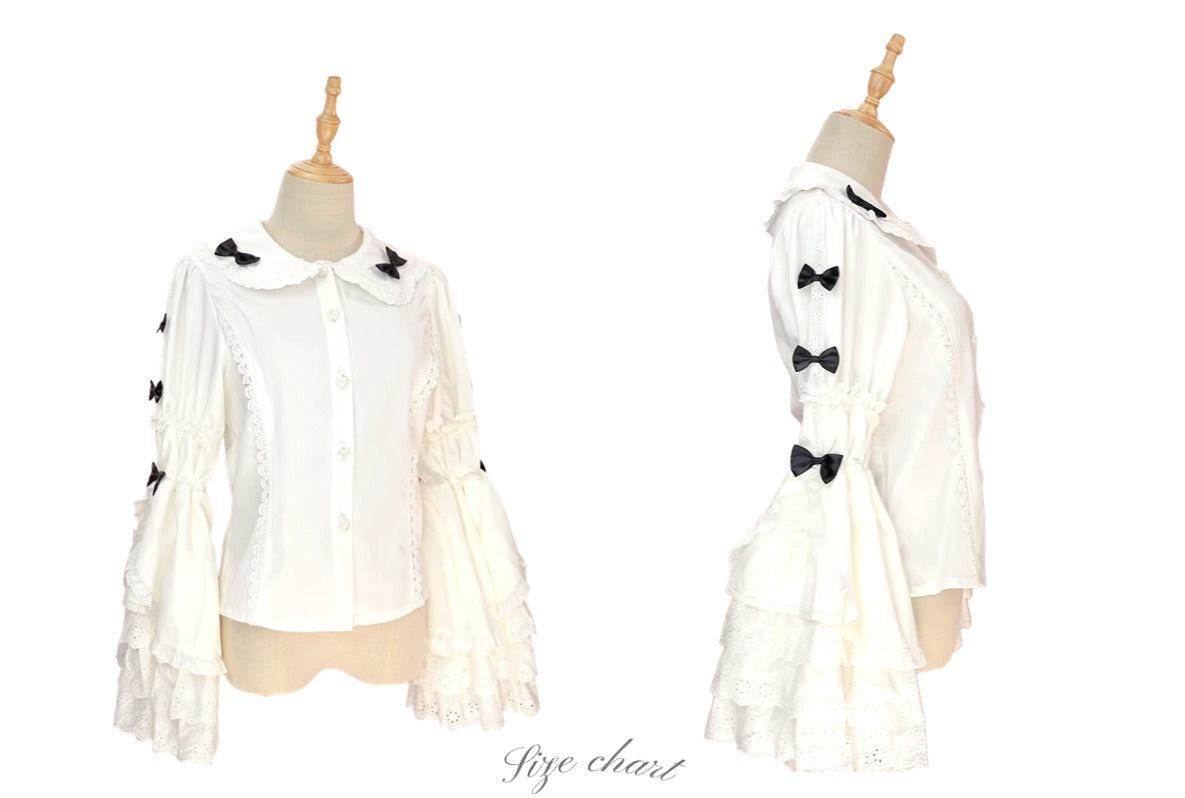 同時購入のみ【受注予約11/13まで】Velvet Sweetie Heart 姫袖ブラウス