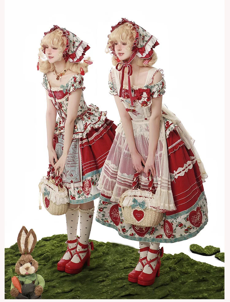 [Sale period has ended] Apple Paradise Tops &amp; Skirt Set/Long Length
