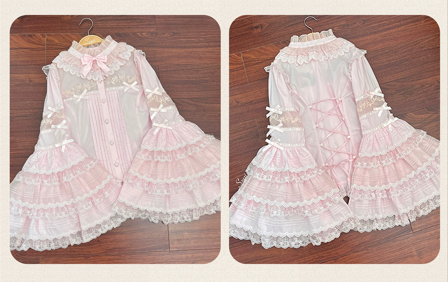 【受注予約10/15まで】Hybrid Doll Moon Island2.0 スタンドカラーブラウス