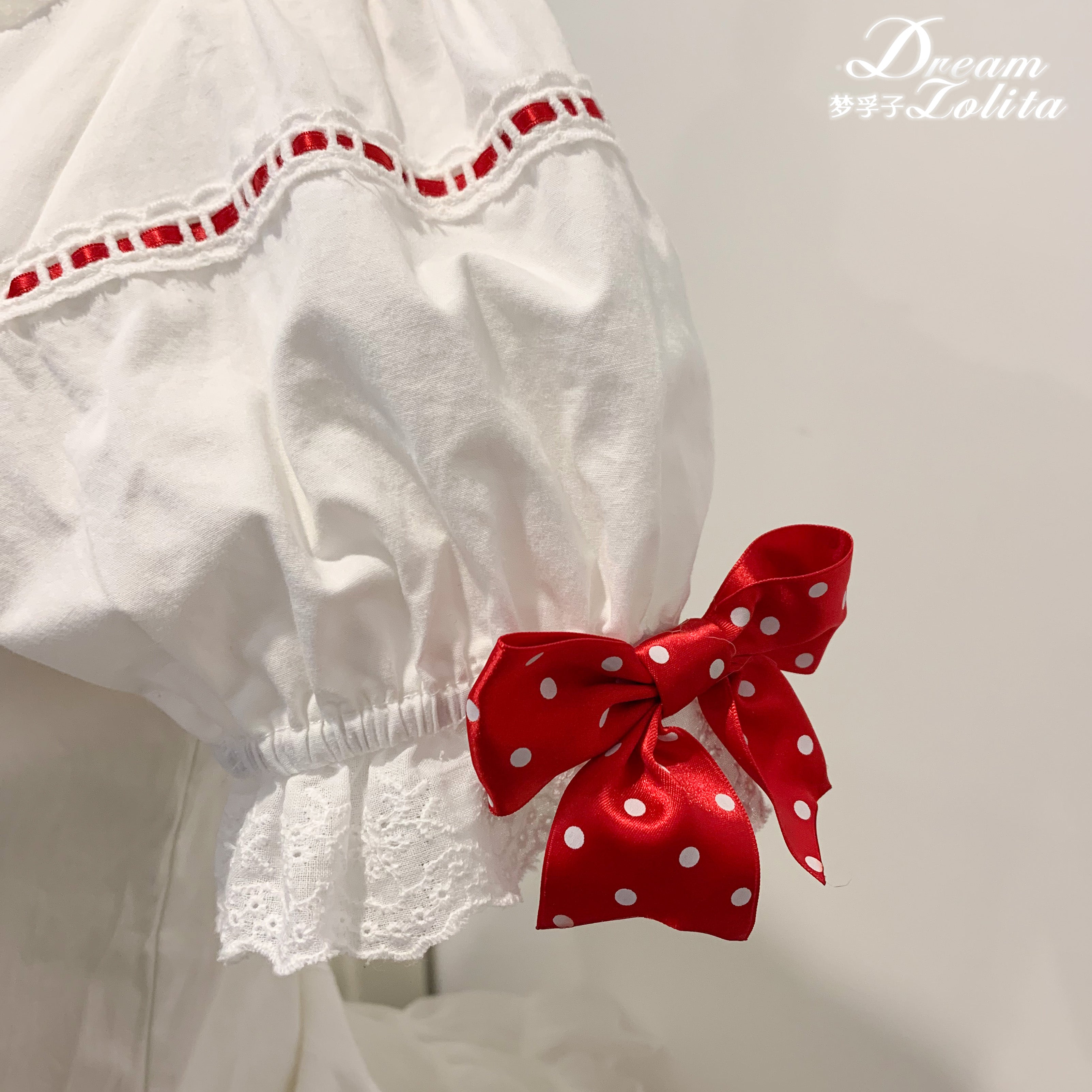 [Pre-orders available until 3/16] Dream to Strawberry 2way blouse