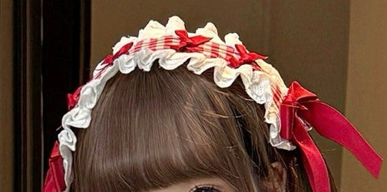 Strawberry Bear Cerenade 半袖ワンピース・レッド