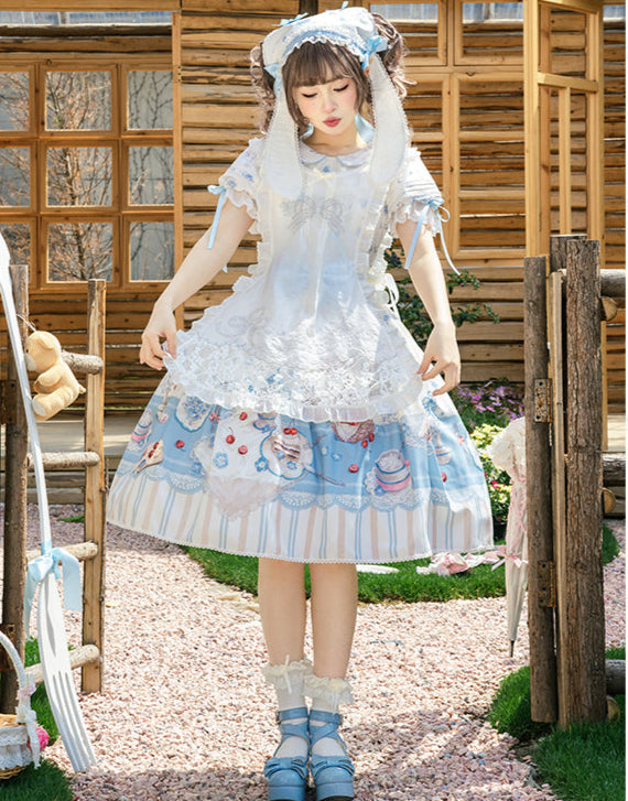 【受注予約4/8まで】Wandering Teapot 半袖ワンピース