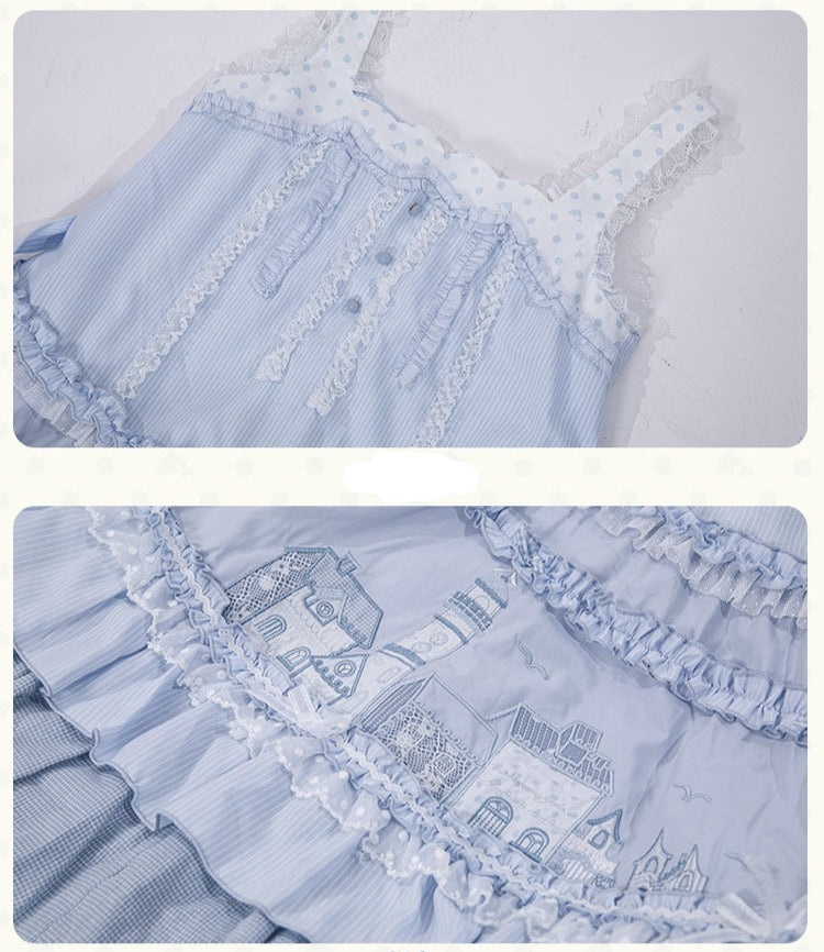 【受注予約6/18まで】The House by the Sea ジャンパースカート