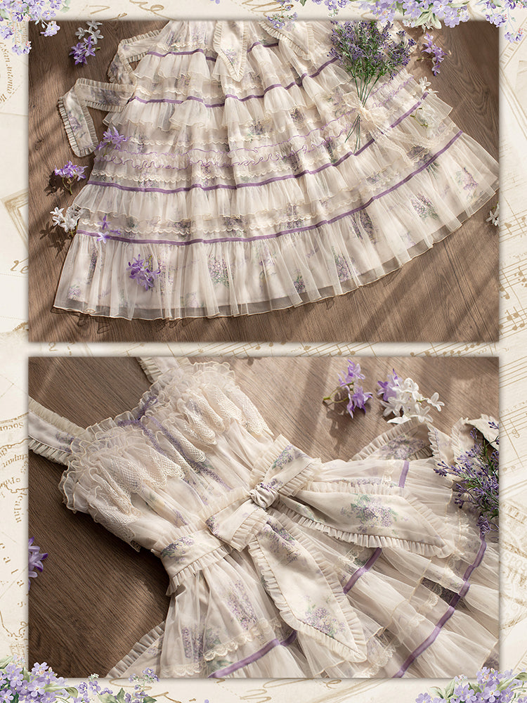 [Pre-orders available until 3/12] The Veil of the Flora Tiered Jumper Skirt