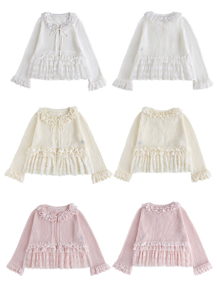 【受注予約1/15まで】春桜2.0 コットンニットカーディガン