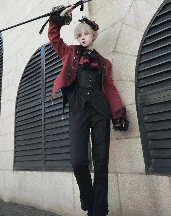 Pilgrim's Coffin Prince-style Long Pants