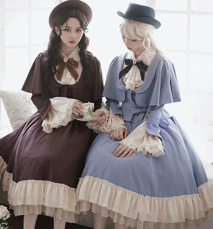 Breeze Aria Classical Cape Dress