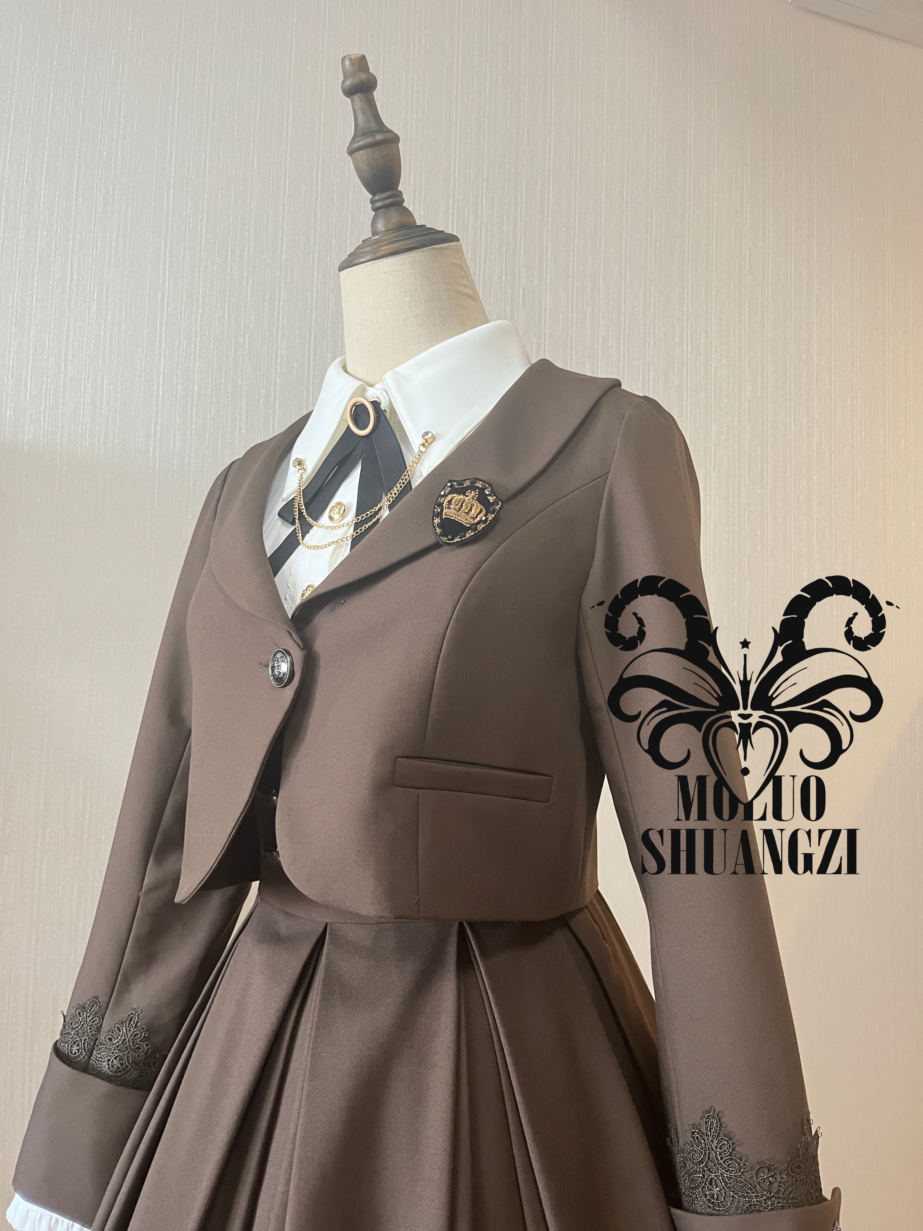 Random Cutting Classic Short Jacket