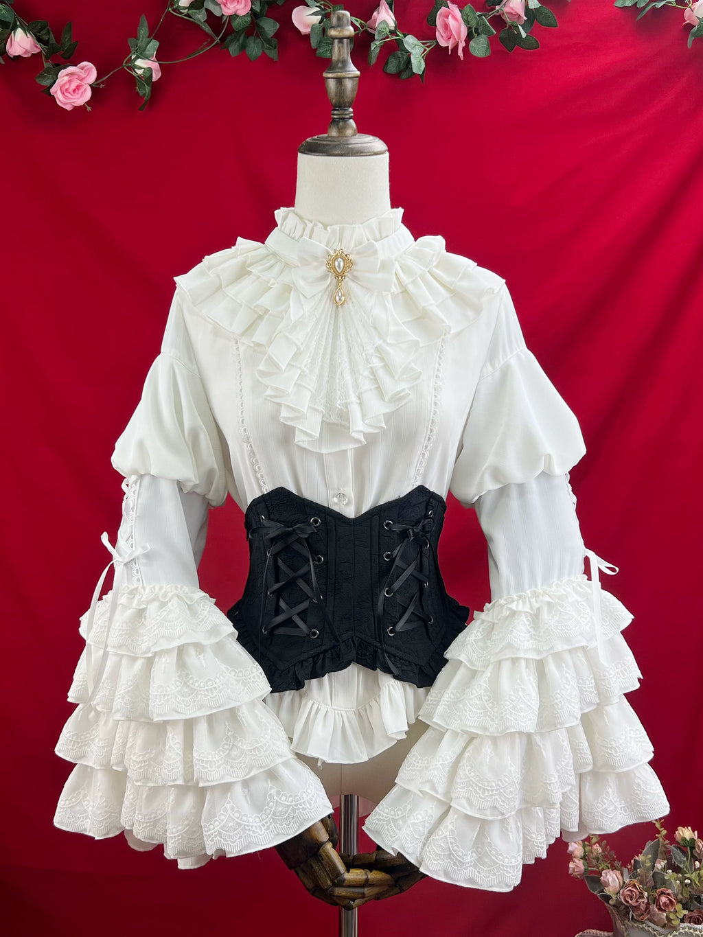 【再販・受注予約8/14まで】Good and Evil Angel 姫袖ブラウス