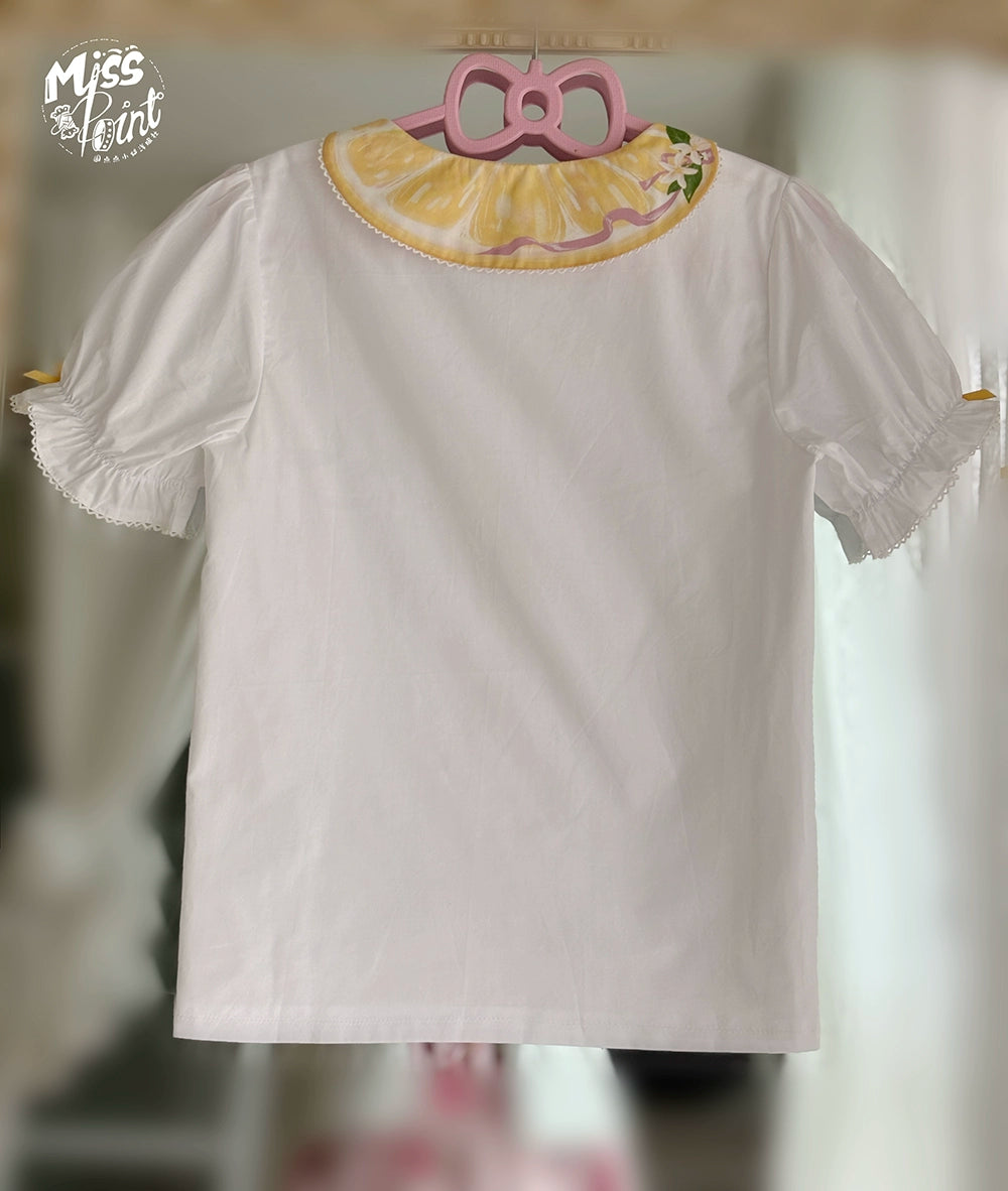 【受注予約5/14まで】Lemon Sweetie 半袖ブラウス