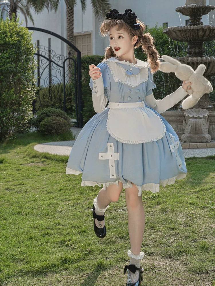 Double Cross Alice's Tea Time 2way Dress