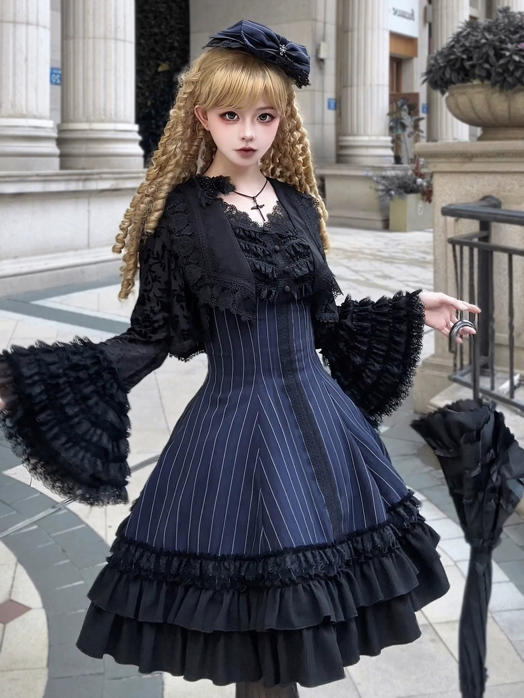 【受注予約7/21まで】Nocturne Eternelle ゴシックジャンパースカート