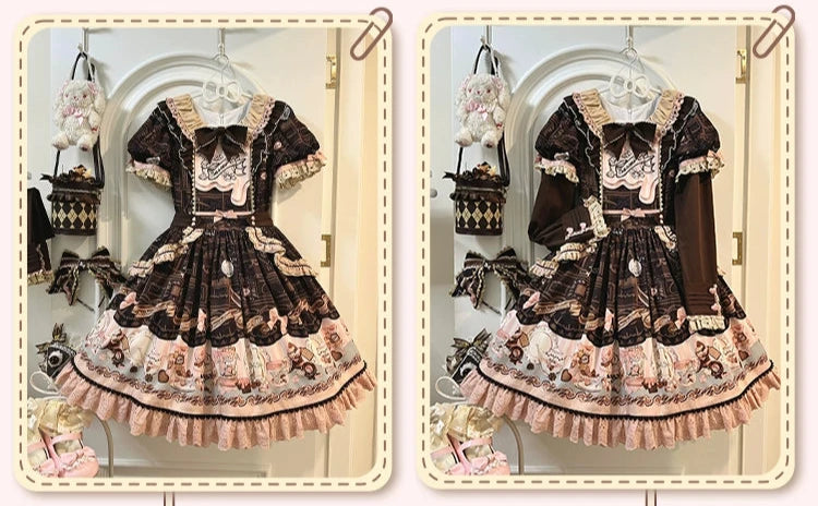 [Pre-orders until 10/24] Chocolat Dessert Can 2way Dress