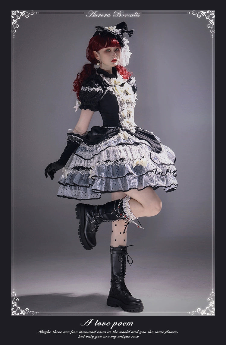 Perfect Love Song Luxury lace and frill dress