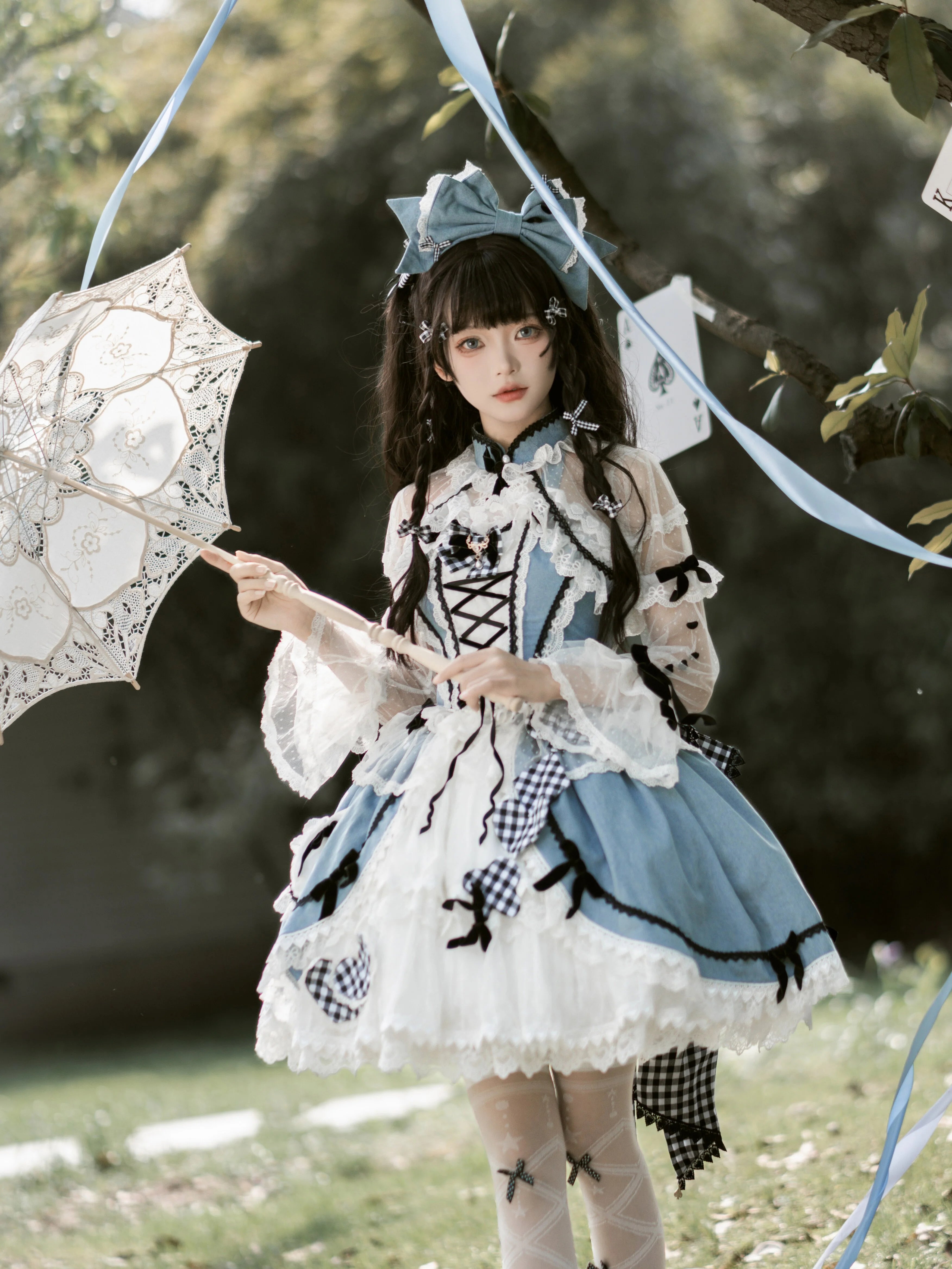 [Sales period ended] Alice in China Heart and Check Set