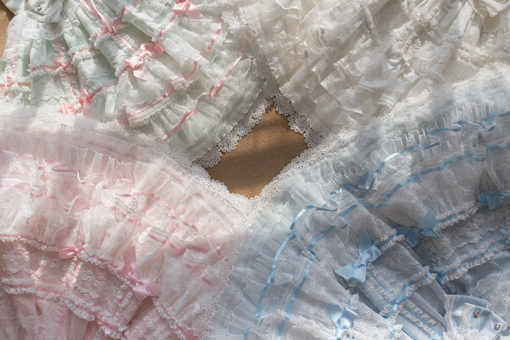 [Pre-orders available until 2/5] Wishing Star Doll-style Jumper Skirt - Pastel Blue