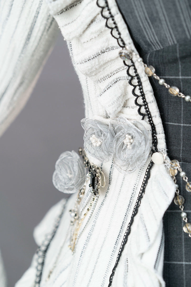 Monotone Camellia ジャンパースカート3点セット