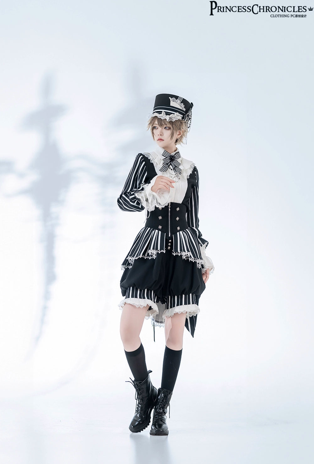 [Pre-orders available until 5/8] Marvelous Trick Prince-style striped shorts