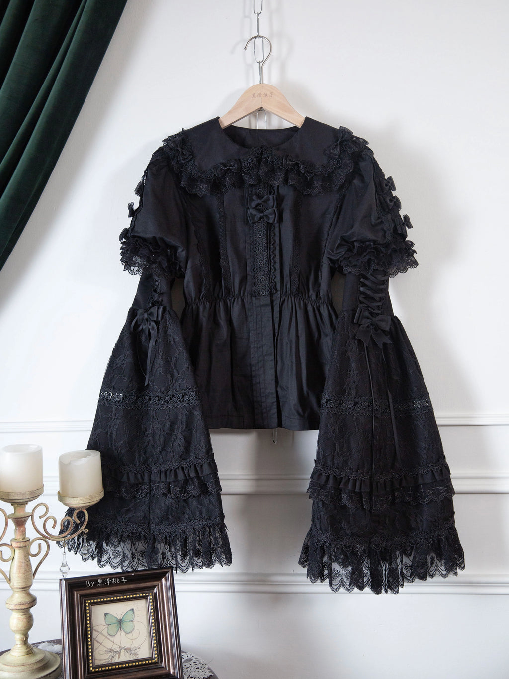 Hybrid Doll Moon Island 2way princess sleeve blouse