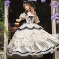 【受注予約11/23まで】The Nightingale of Paris モノトーンドレス・エレガントタイプ