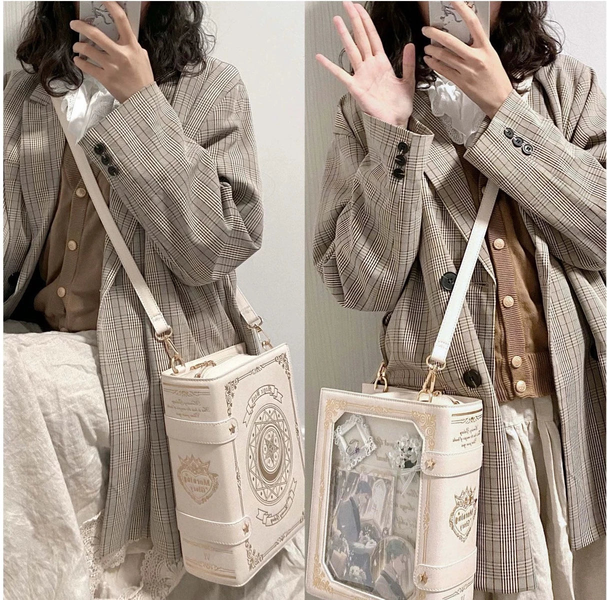 [Partial pre-order] Magic Book Shoulder Ita Bag in 10 colors