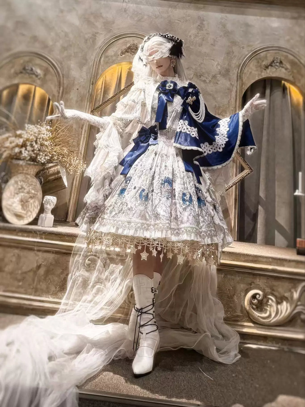 【受注予約8/27まで】Treasures of the Louvre ジャンパースカート