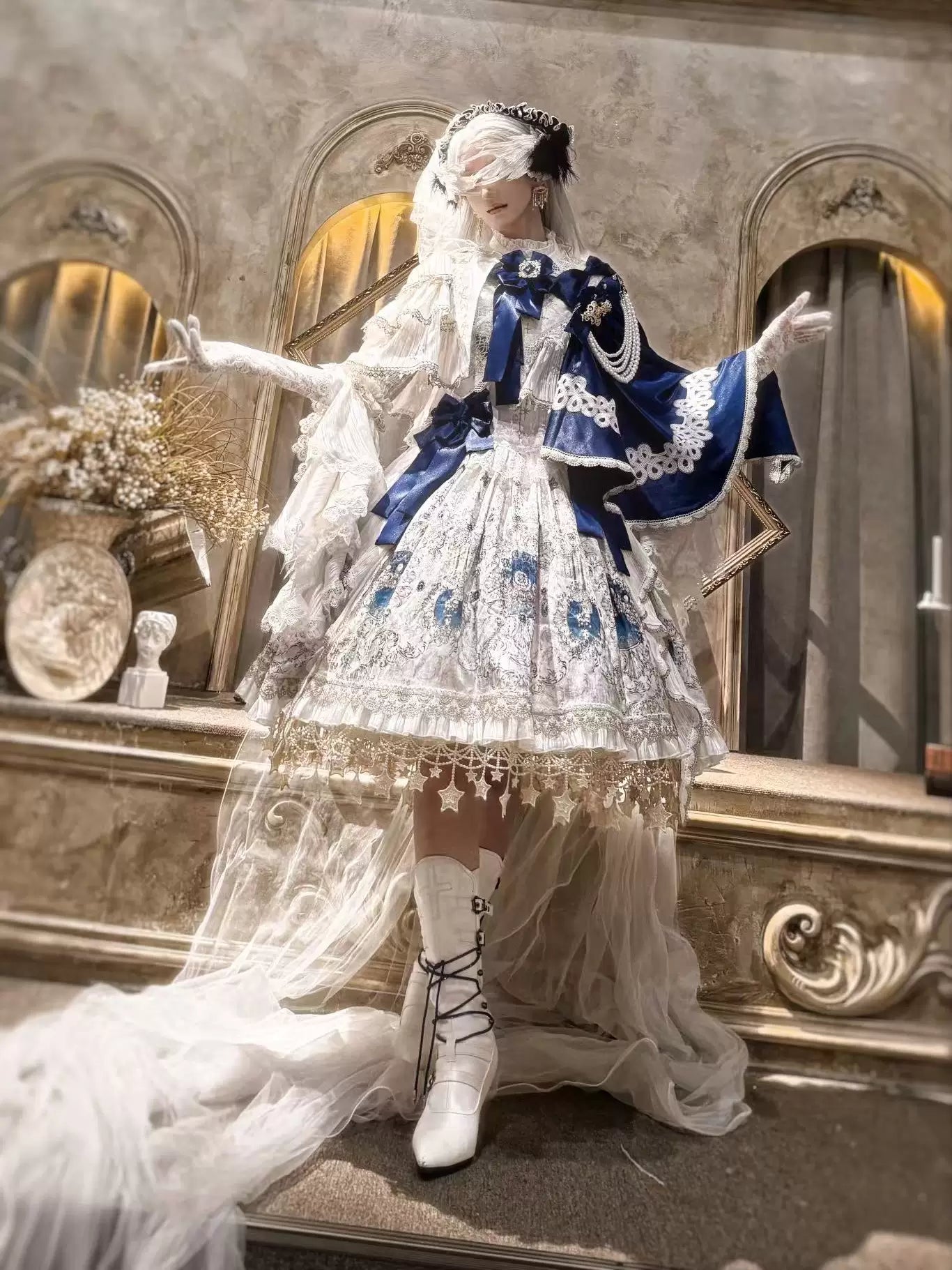 【受注予約8/27まで】Treasures of the Louvre ジャンパースカート