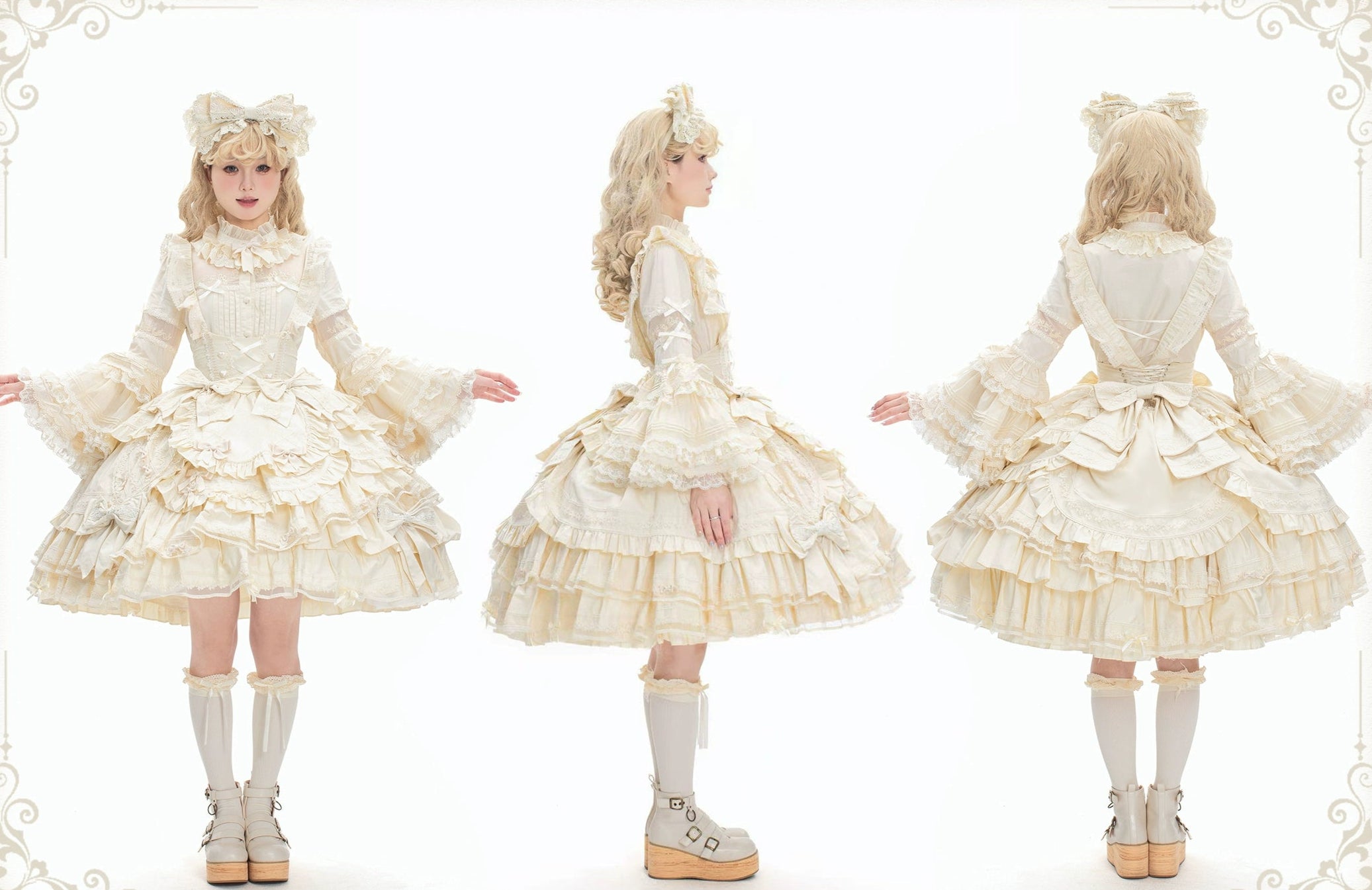 【受注予約10/15まで】Hybrid Doll Moon Island2.0 ジャンパースカート